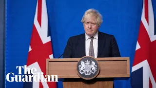 Boris Johnson holds Covid briefing to outline new booster jab programme details – watch live