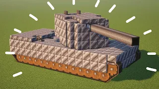 How to Make A Working Minecraft Tank