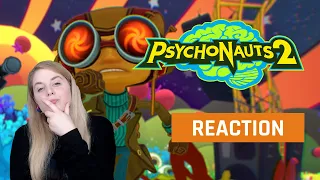 My reaction to the Psychonauts 2 Official Gameplay Trailer featuring Jack Black | GAMEDAME REACTS