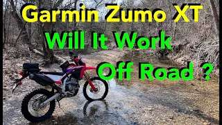 Garmin Zumo XT - Will It Work Off Raod ? Honda CRF300L Dual Sport Motorcycle GPS