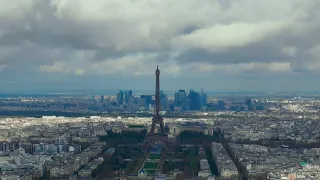 Eiffel Tower Day and Night Timelapse