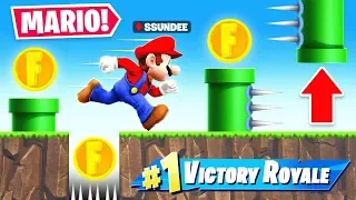 WE TRY A 50 STAGE *SUPER MARIO* DEATH RUN! (Fortnite)