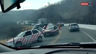 Carrerta tomba em serra de Santa Luzia