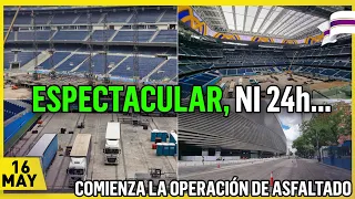 💥 ¡QUE VELOCIDAD de DESMONTAJE! ⚠️OBRAS del SANTIAGO BERNABÉU [19 Mayo 2024]