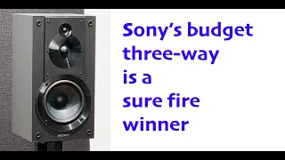 SONY's surprisingly TASTY SSCS5 speakers