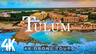 TULUM 2023 🇲🇽 4K ULTRA HD Drone Footage | Yucatán Mexico