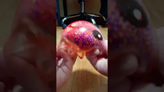 opening light up octopus stress ball (asmr)👾👾👾