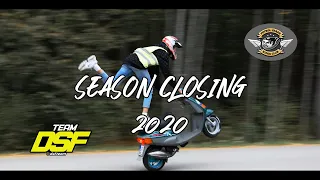 SCOOTER SEASONG CLOSING OGRE 2020 | BURNOUTS & WHEELIES & MORE!