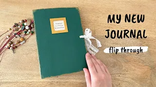 My New Personal Journal | Flip Through | Handmade Junk Journal