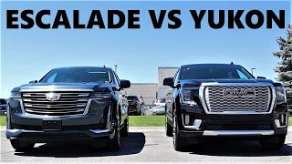 2021 Cadillac Escalade Vs 2021 GMC Yukon Denali: Which Is The Best Value?