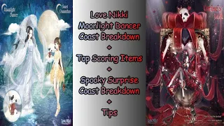 Love Nikki Moonlight Dancer Coast Breakdown+Top Scoring Items+Spooky Surprise Guide-Nikki's Pinky