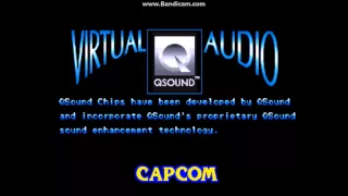 Capcom Q Sound Logo (Street Fighter Alpha)