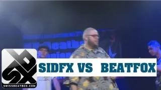 SIDFX VS BEATFOX - UK Beatbox Championships 2012 - 1/4 Final