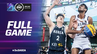 Sri Lanka DEFEATS  🇱🇰 Republic of Korea 🇰🇷 | Men Full Game | FIBA 3x3 Asia Cup 2024