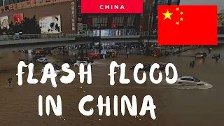 Compilation of Flash Flood in China 20 Jul 2021  #flood #china #disaster