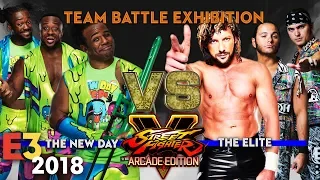 THE NEW DAY vs. THE ELITE - Street Fighter V: Arcade Edition Team Battle Exhibition at E3 2018