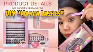 DIY MANGA LASHES MLEN DIARY CLUSTER SET