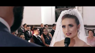 Noiva cantando para o noivo  e emociona a todos  (Foi minha força na fraqueza)