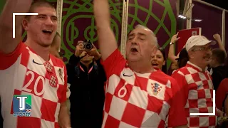 WATCH: Croatian fans EXPLODE in JOY after KNOCKING Brazil out of the Qatar 2022 World Cup