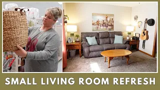 Small living room refresh & shopping for home decor