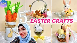 5 *NEW* EASTER CRAFT IDEAS 🐰 DIY Gifts, To Sell & 2023 Decor 🥕 Egg, Bunny & Carrot Decorations🥚
