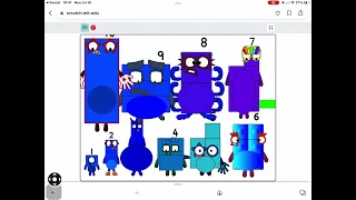 The Blueberry Virus Numberblocks