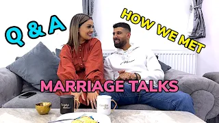 HOW WE MET FINALLY REVEALED | SHANI & SAMIRA | Q & A | MARRIAGE TALKS
