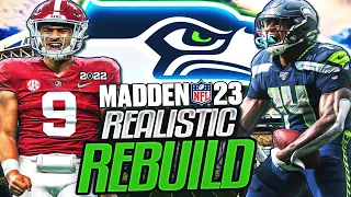 Rebuilding the Seattle Seahawks | Bryce Young is Russell Wilson 2.0 | Madden 23 Franchise Mode