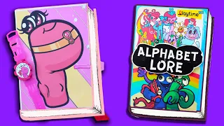 DIY 20 Cool Gaming book Alphabet Lore A-Z Story P & Poppy Playtime/ Collection Story Gaming book