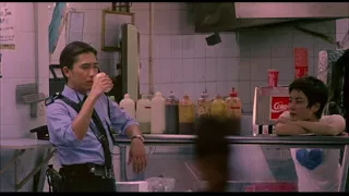 Chungking Express - drinking coffee