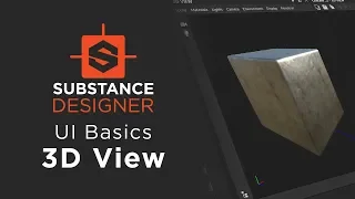 Substance Designer UI Basics: 3D View | Adobe Substance 3D