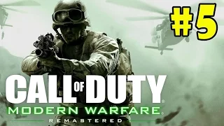Call of Duty 4: Modern Warfare Remastered - Walkthrough - Part 5 - Charlie Don't Surf (HD) [1080p]