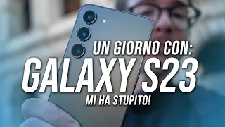 UNA GIORNATA con SAMSUNG GALAXY S23 : Batteria da non sottovalutare!