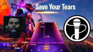 Fortnite Festival - “Save Your Tears” Expert Vocals 100% Flawless (124,701)