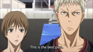 Kuroko no Basket | Kagami vs Aomine | Zone vs Zone HD