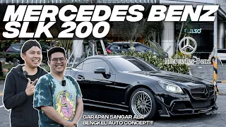 MERCEDES BENZ SLK 200 GARAPAN BENGKEL AUTO CONCEPT! MEWAH DAN HEDON!