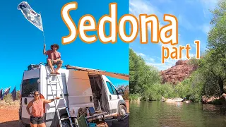 VANLIFE in Sedona Arizona | Vanlife Vlog: Part 1