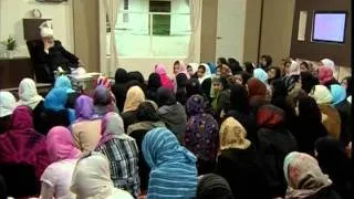 Gulshan-e-Waqfe Nau Nasirat, 19 April 2009, Educational class with Hadhrat Mirza Masroor Ahmad(aba)