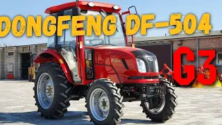 НОВЕЙШИЙ МИНИТРАКТОР DONGFENG DF-504 G3 😳 2020