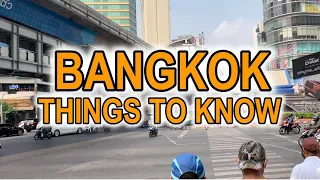Things to know BEFORE you go to Bangkok, Thailand  | Bangkok Travel Guide