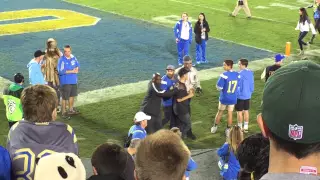 2014 UCLA vs USC Walking off the field at the Rose Bowl