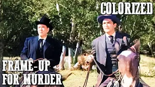 Hopalong Cassidy - Frame Up for Murder | EP49 | COLORIZED | Old Western Series