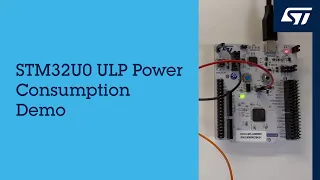 STM32U0 ULP Power Consumption Demo