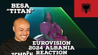 🇦🇱 EUROVISION 2024 ALBANIA REACTION | Besa “Titan” 🇦🇱