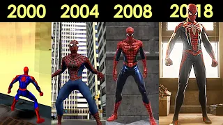 La Increíble Evolución de los Juegos de Spider-Man (1982 vs 2022)