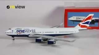 British Airways Boeing 747-400 - OneWorld livery | Review #348