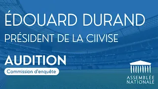 🔴 Violences sexuelles faites aux enfants dans le sport français : audition du président du CIIVISE