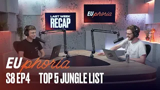 Top 5 Jungle List (ft. Elyoya) | EUphoria | 2021 LEC Summer S8 EP4