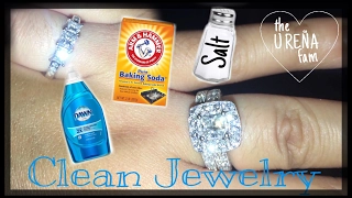 HOW TO CLEAN JEWELRY / DIY JEWELRY CLEANER