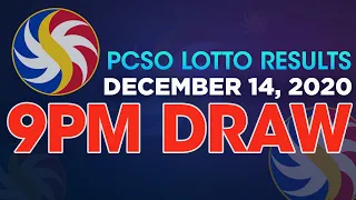 9PM Lotto Result Today December 14 2020, Swertres 2D 3D 6/55 6/45